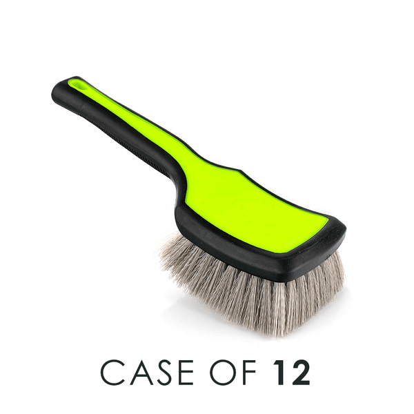 A green Progrip XL Tire Brush on a white background with the text 'Case of 12'.