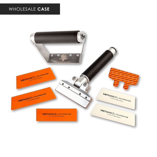 Everything in a a Yellotool Wetmaxx case on a white background with the text 'Wholesale Case'.