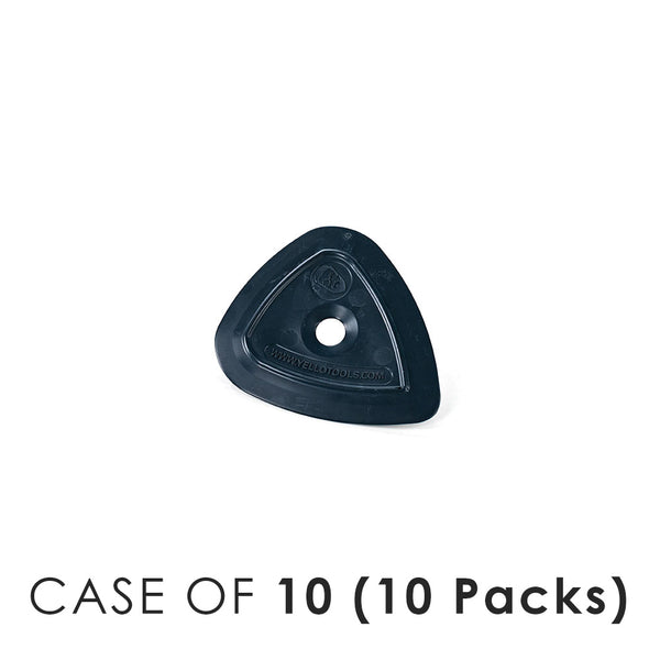 A black Yelloplek on a white background with the text 'Case of 10 (10 Packs)'.