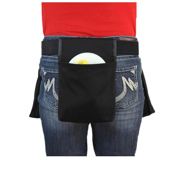 Detailer's Helper Standard Tool Belt on the back of the waist of a model.