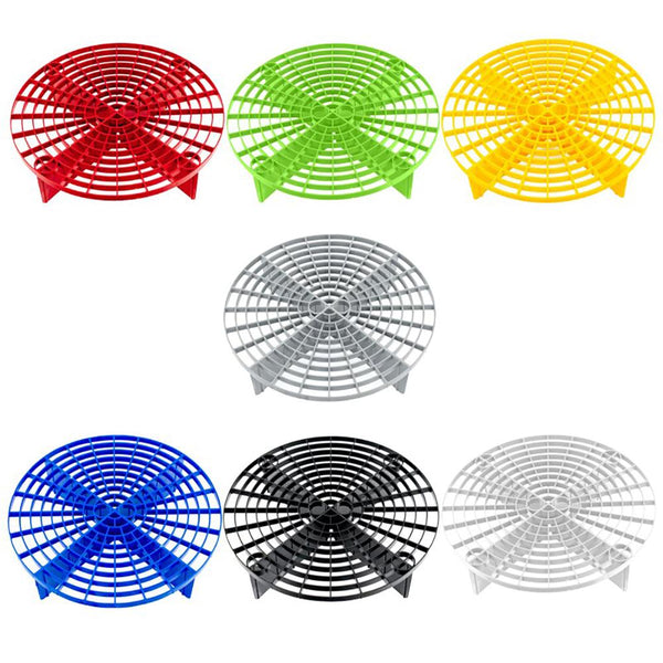 Grit Guard Bucket Insert Red, Green, Yellow, Grey, Blue, Black, and White