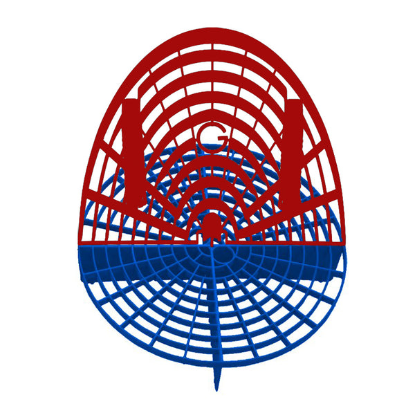 Grit Guard Bucket Insert & Washboard Combo Pack Red and Blue