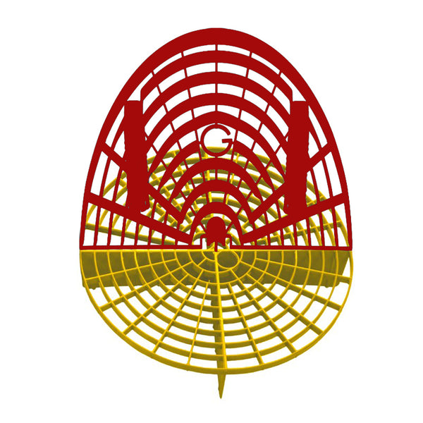 Grit Guard Bucket Insert & Washboard Combo Pack Red and Yellow