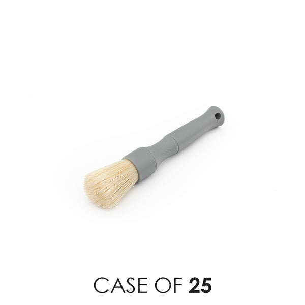 Detail Factory Boars Hair Grey Short Handle Brush Case of 25