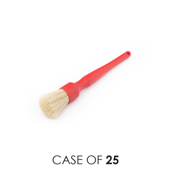 Detail Factory Boars Hair Red Long Handle Brush Case of 25