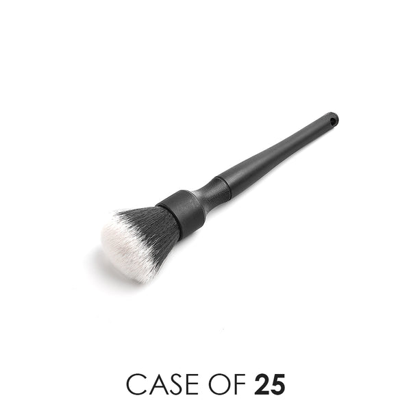 A black Detail Factory Synthetic Detailing Brush on a white background with the text 'Case of 25'.