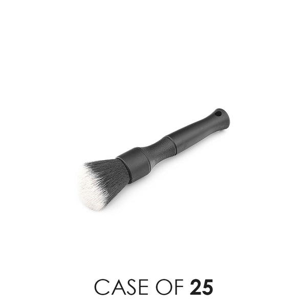 A black Detail Factory Synthetic Detailing Brush on a white background with the text 'Case of 25'.