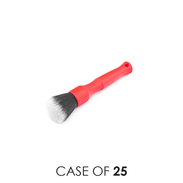 A red Detail Factory Synthetic Detailing Brush on a white background with the text 'Case of 25'.