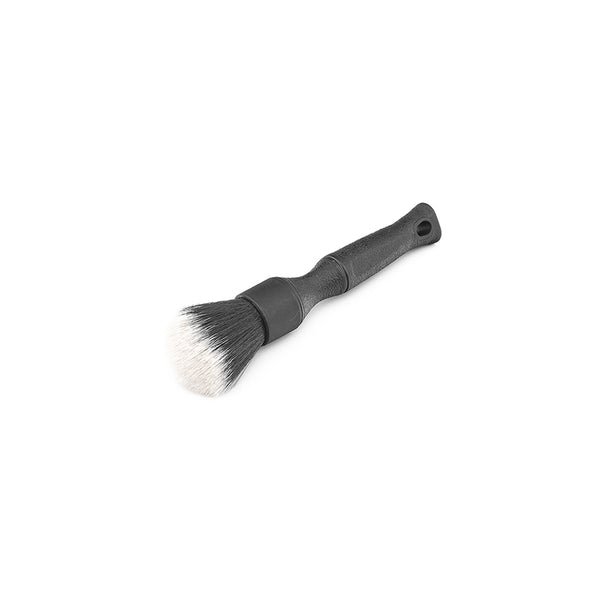 A black Detail Factory Synthetic Detailing Brush on a white background.