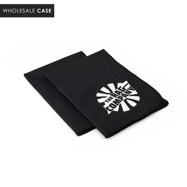 Two folded Fender Defender rags on a white background with the text 'Wholesale Case'.