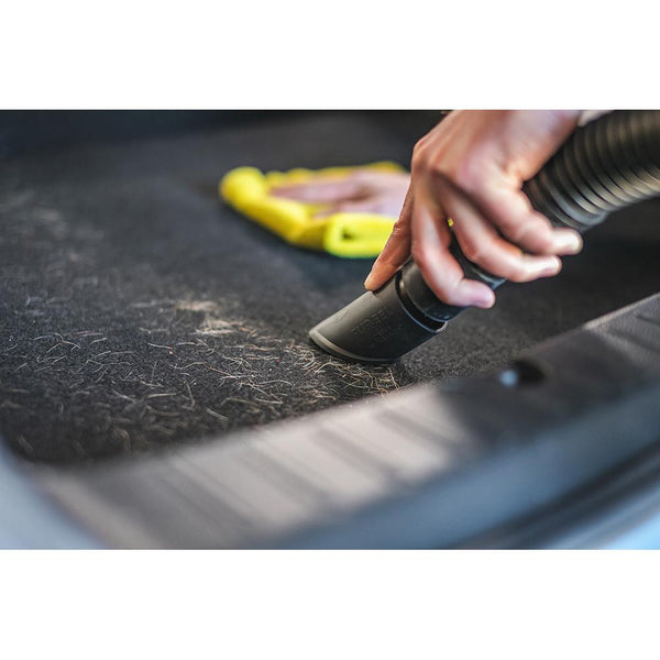 Buff Brite FUR-EEL Pro II - Pet Hair & Sand Remover Kit Example