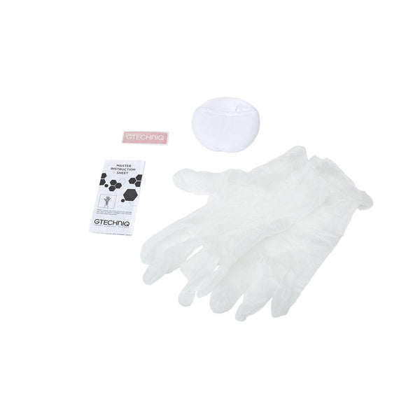 Gtechniq EXOv5 Ultra Durable Hydrophobic Coating Contents