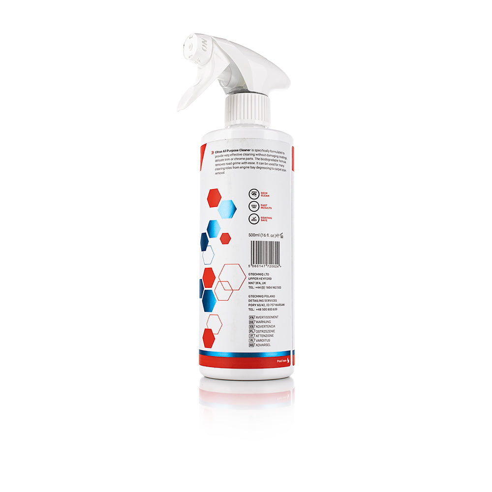 Gtechniq W5 Citrus AllPurpose Cleaner / Degreaser The Rag Company