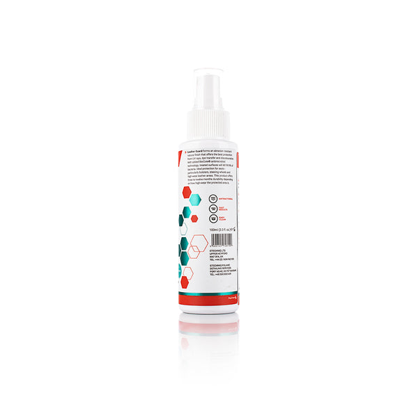 A 100ml spray bottle of L1 Leather Guard AB leather protectant from Gtechniq