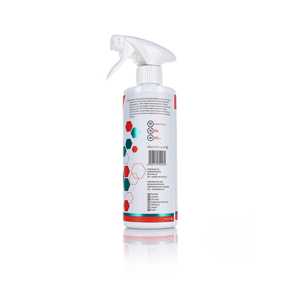 A 500ml spray bottle of Smart Fabric I1 V2 AB fabric spray from Gtechniq