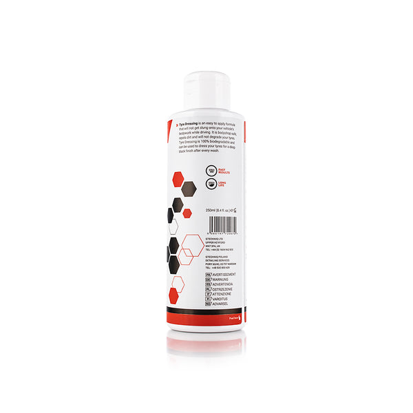 A 250ml bottle of T2 Tyre Dressing from Gtechniq
