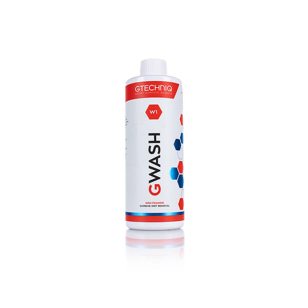 A 500ml bottle of W1 Gwash from Gtechniq