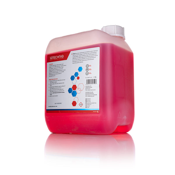 A 5L bottle of W1 Gwash from Gtechniq