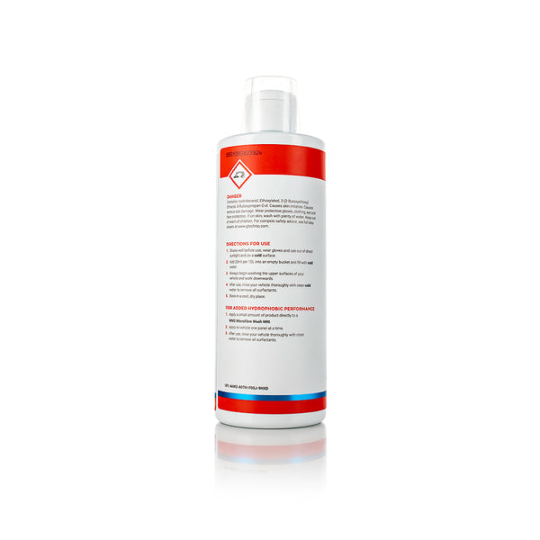 A 500ml bottle of W3 Ceramic GWash from Gtechniq