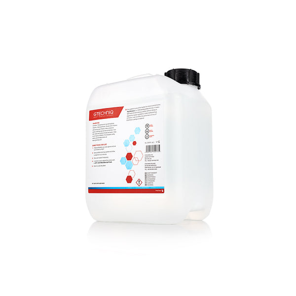 A 5L spray bottle of W8 Bug Remover from Gtechniq