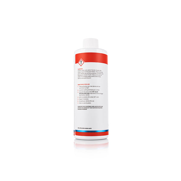 A 500ml spray bottle of W9 Water Spot Remover from Gtechniq