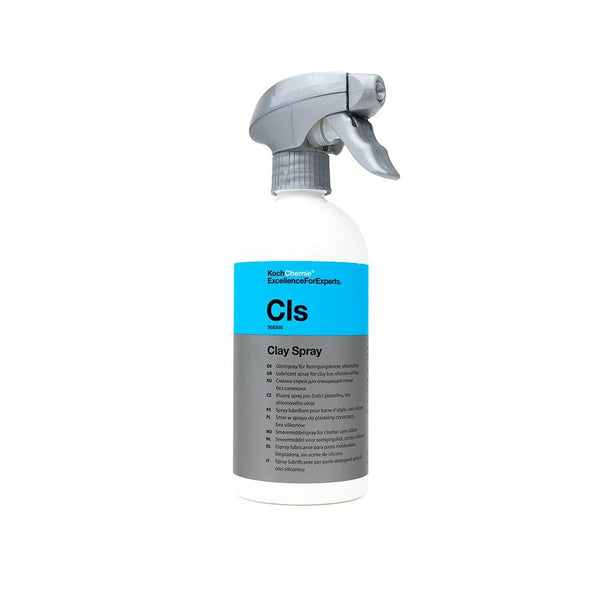 Koch Chemie Clay Spray 500ml bottle on a white background.