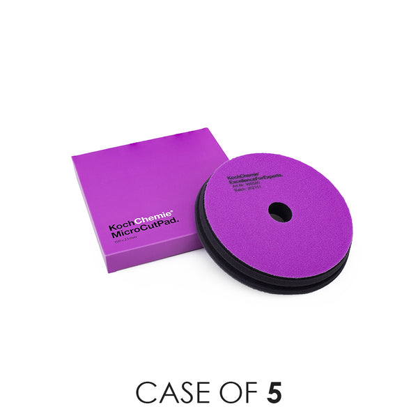 A purple Koch Chemie box and polisher on a white background with the text 'Case of 5'.