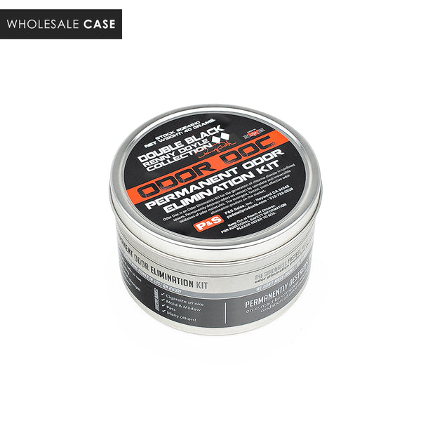 A container of P & S Odor Doc on a white background with the text 'Wholesale Case'.