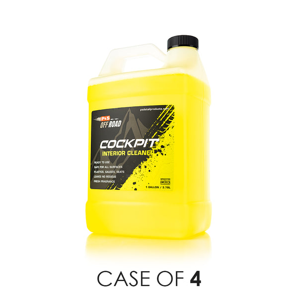 P&S OffRoad Cockpit Interior Cleaner 1 Gallon Case of 4