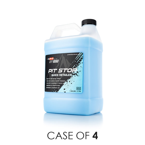 A jug of P&S Pit Stop on a white background with the text 'Case of 4'.