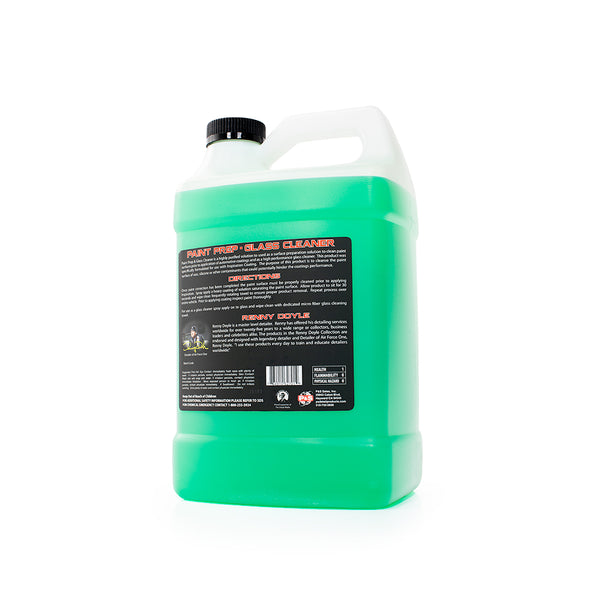 The backs of a jug of P & S Paint Surface Prep on a white background.