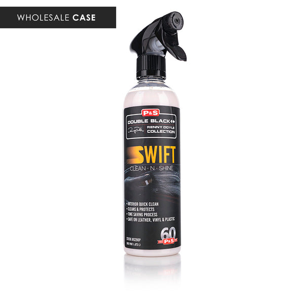 A spray bottle of P and S Swift on a white background with the text 'Wholesale Case'.