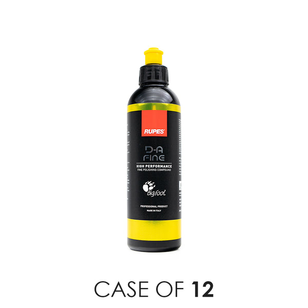 Rupes High Performance Fine Polishing Compound - D-A Fine 250ml Case of 12
