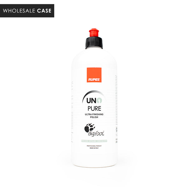 A bottle of Rupes Uno Pure on a white background with the text 'Wholesale Case'.