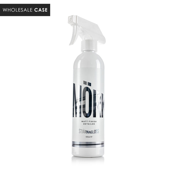 A spray bottle of Stjarnagloss Mork on a white background with the text 'Wholesale Case'.