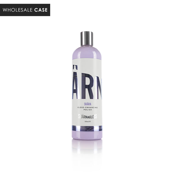 A bottle of Stjarnagloss Skara on a white background with the text 'Wholesale Case'.