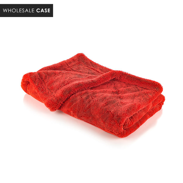 A folded red 1500 towel on a white background with the text 'Wholesale Case'.