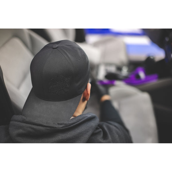 TRC Black on Black Flexfit Hat Example
