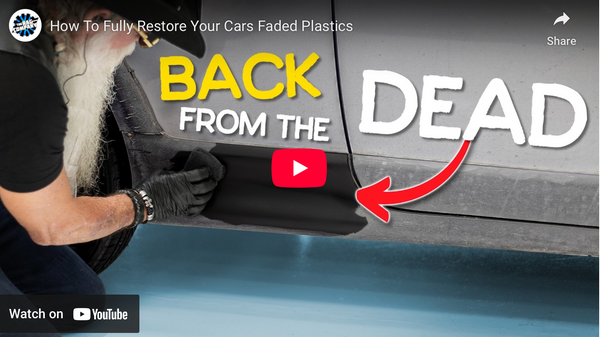 Solution Finish Trim Restorer: Restore Faded Black Plastic Fast