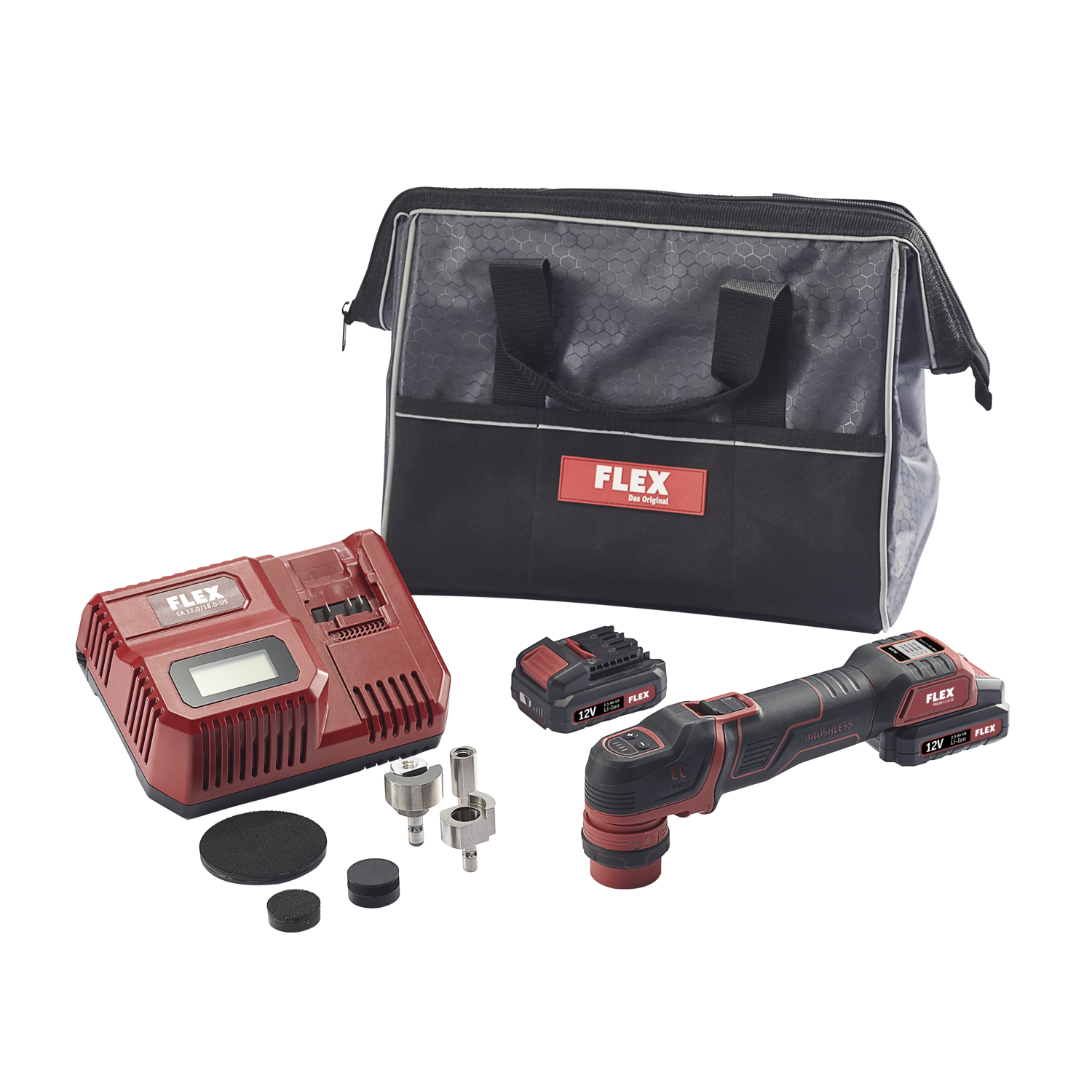 FLEX 12V Multi-Polisher-Set The Rag Company - Main Image