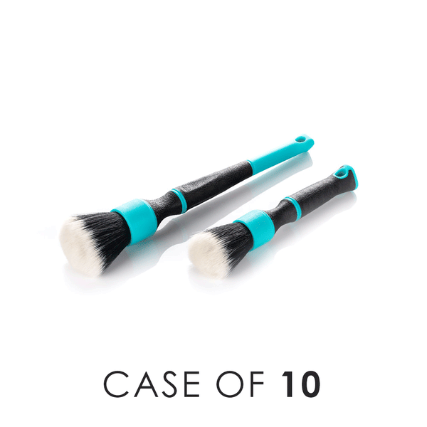 "Two Riptide Trigrip brushes placed parallel on a white background with the text 'Case of 10'.