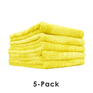 Eagle Edgeless 350 yellow 16x16 stack view with the text "5-Pack" on a white background.