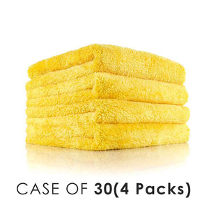 Eagle Edgeless 500 16x16 Gold stack view with the text "Case of 30(4 Packs)" on a white background.