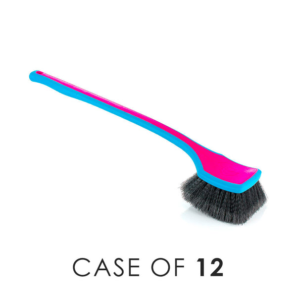 An pink Progrip Fender Well Brush on a white background with the text 'Case of 12'.