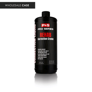 A bottle of P&S Pro Series Rehab Correction Creme on a white background with the text 'wholesale case'.