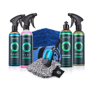 Armour Detail Supply Exterior Wash Bundle products view on a white background.