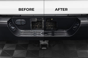Armour Detail Supply Trim Plus before and after comparison.