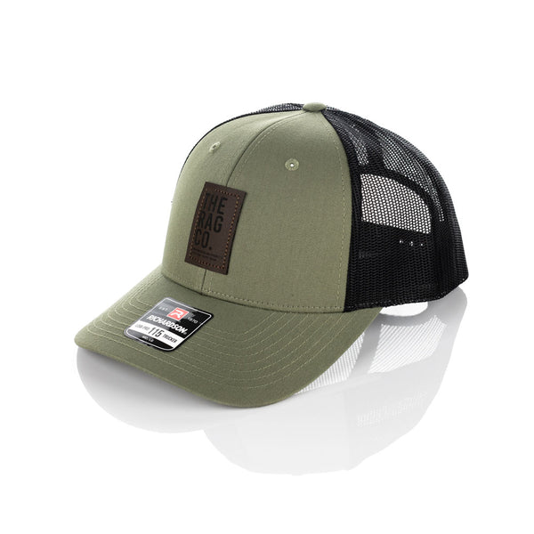 TRC Leather Patch Snapback Hat