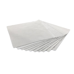 TRC Buttersoft™ Suede Applicator Cloths Ice Grey 10x10 8 pack