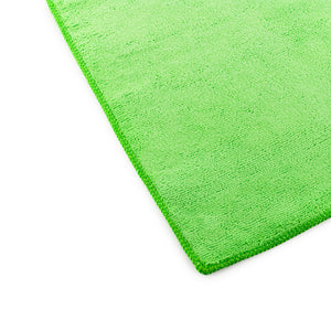 Car Wash 16x27 lime green corner view on a white background.